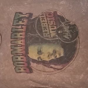 NWT Bob Marley Rebel Music T-Shirt